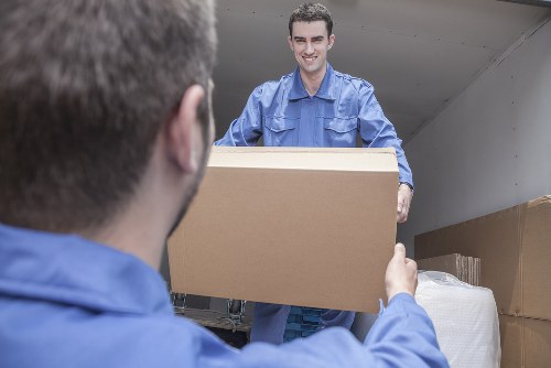 Office removal team planning a business relocation in East Finchley