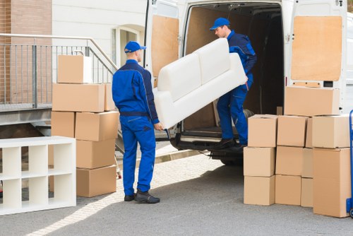 Professional piano removals in Eastfinchley with careful lifting equipment