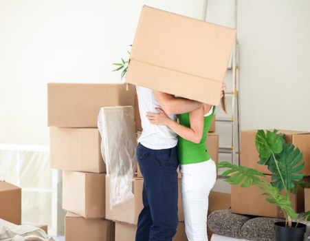 Local movers handling furniture during an East Finchley relocation