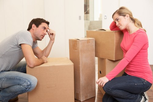 Retail and office equipment ready for commercial moves in Eastfinchley