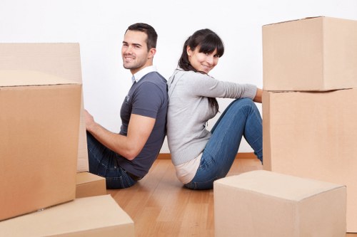 Quotation and planning details for an East Finchley removal