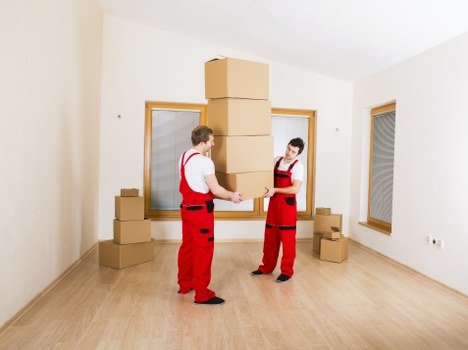 Professional man with van helping with furniture transport in East Finchley